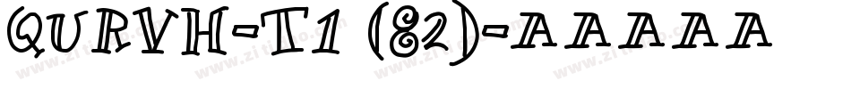 QURVH-T1 (82)字体转换